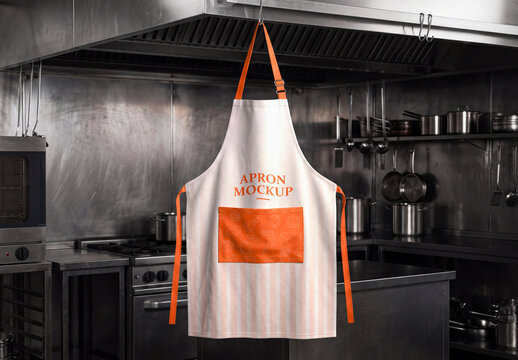 Chef Apron Mockup