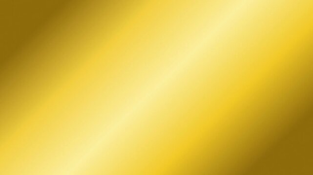 Golden metallic gradient background, luxury yellow foil texture with soft light reflections, elegant polished brass surface for premium branding