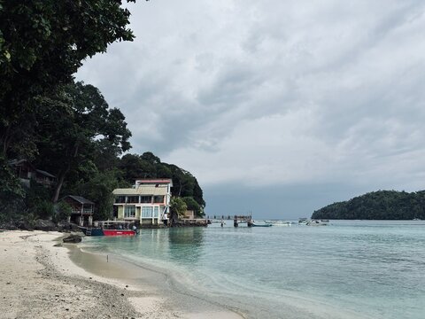 Beautiful beach at Pulau Weh island Sumatra Indonasia