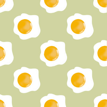 seamless pattern with eggs