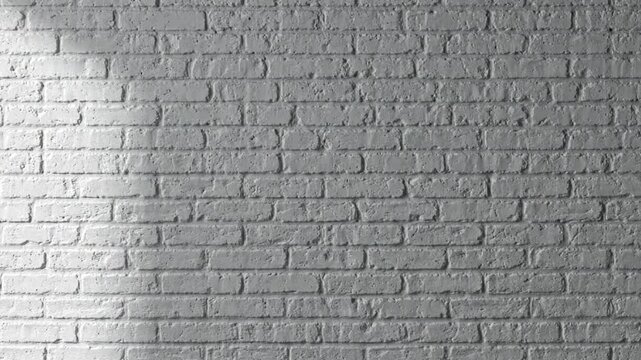 Grey brick wall surface texture background moving slowly in this industrial interior design motion video clip for modern creative projects