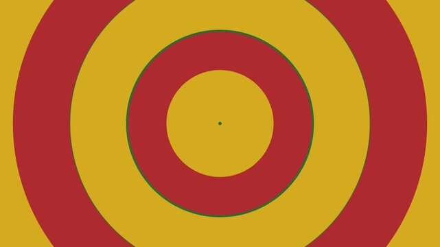 Juneteenth Shape Circle Waving Animated Background Video 4K