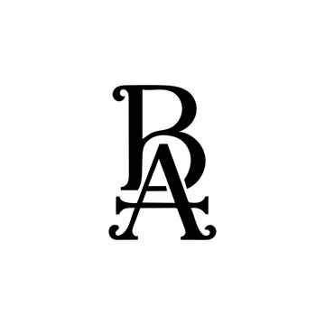 ba logo design