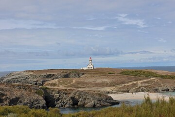 Le phare de la Pointe des Poulains (Belle-Ile-en-mer) © PHILETDOM