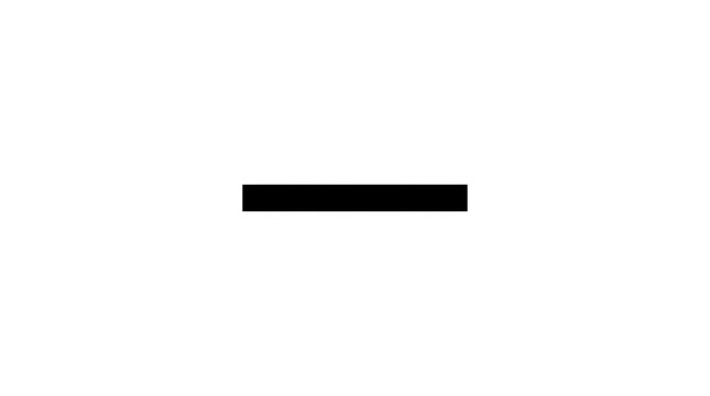 Black Minus Sign Icon Isolated on White Background Representing Subtraction Negative Symbol Reduction and Minimal Graphic Design