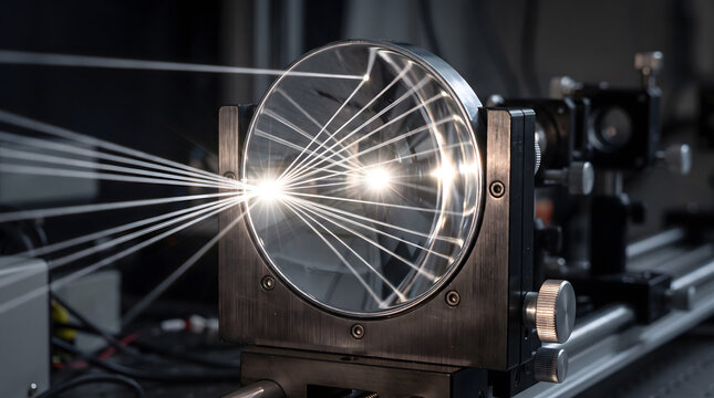 Concave Mirror Focal Point Glow