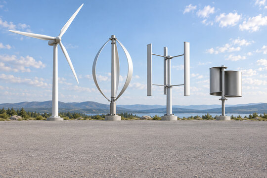 Wind Turbine Designs Compared in Clean Energy Landscape