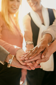Teamwork unity diverse collaboration success