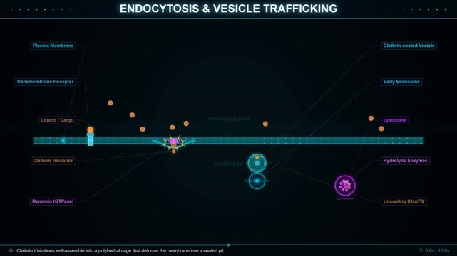 Receptor Mediated Endocytosis Vesicle Budding and Endosome Fusion
