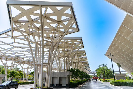 Yashobhoomi India International Convention and Expo Centre in Dwarka, New Delhi, India, showcasing modern architecture at one of the world's largest MICE venues.