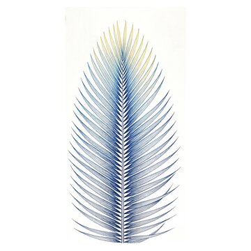 Ilustrasi daun kelapa