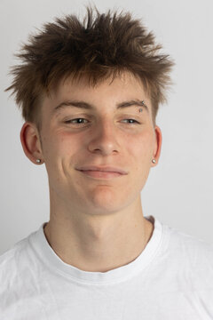Head Shot of A confident Teenage Boy