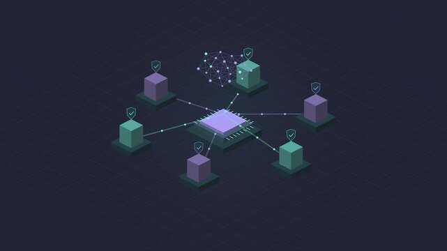 Federated learning network connecting private edge devices