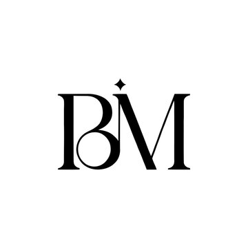bm logo design