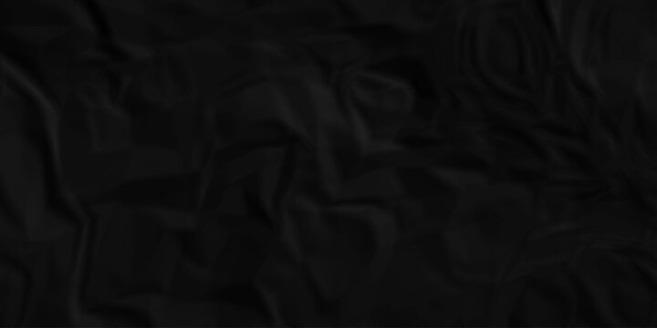 Crumple tons crushed dark black page paper rumple craft design. wrinkle ragged ripped cardboard crumple aged