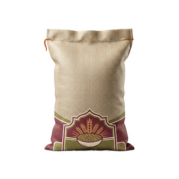 small sack isolated