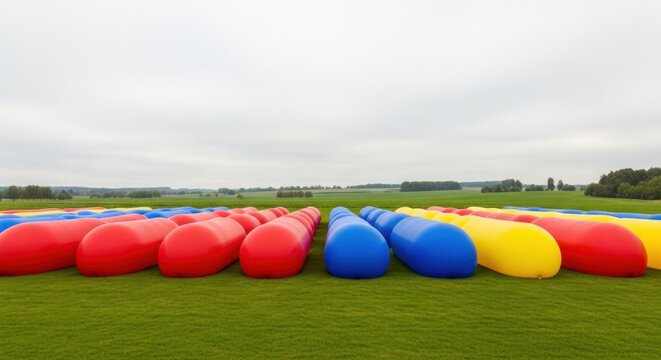 Inflated Balloon Sections bri 1 Gigapixel Outdoor