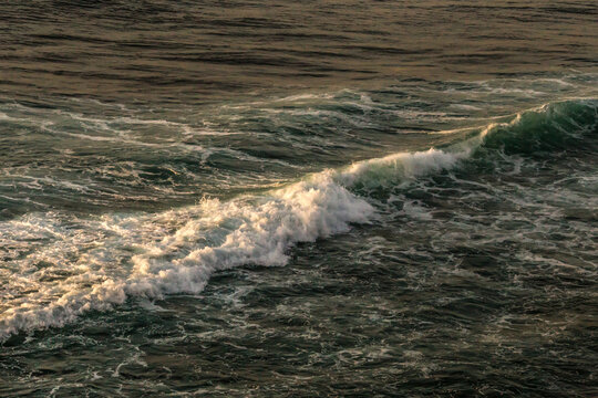 Ocean ripple in sunlight