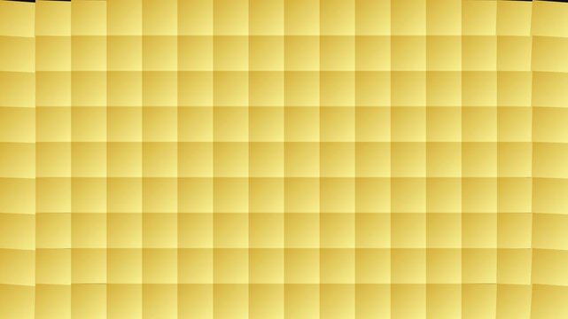 Golden yellow geometric grid pattern with repeating square tiles creating a textured abstract background