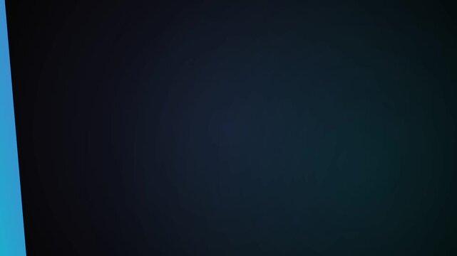 Abstract animation with a glowing blue light moving through a dark tunnel representing futuristic technology
