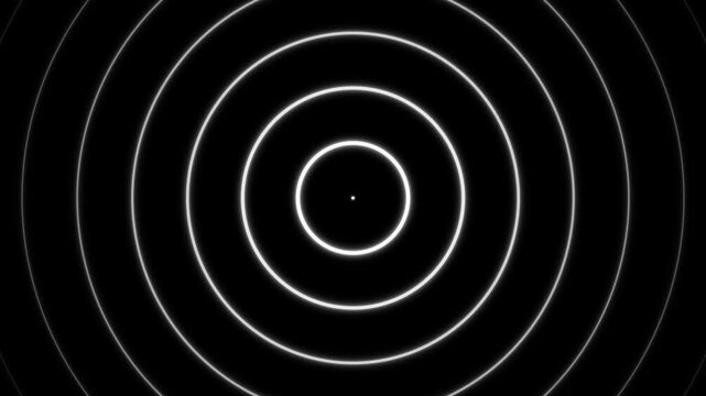 Concentric circles pattern design