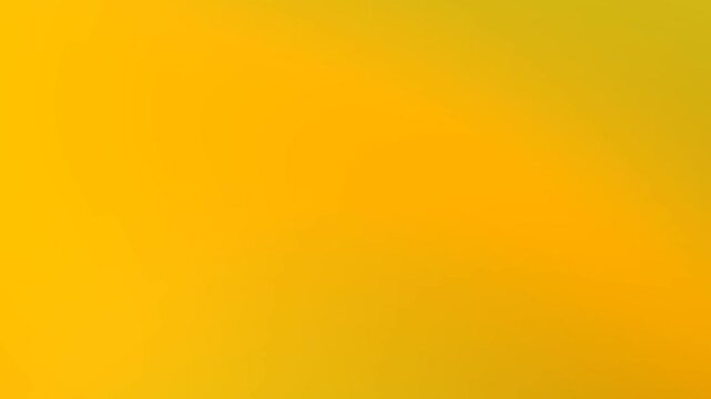 Warm yellow gradient background, vibrant golden abstract blur texture, soft orange light leak overlay for video editing