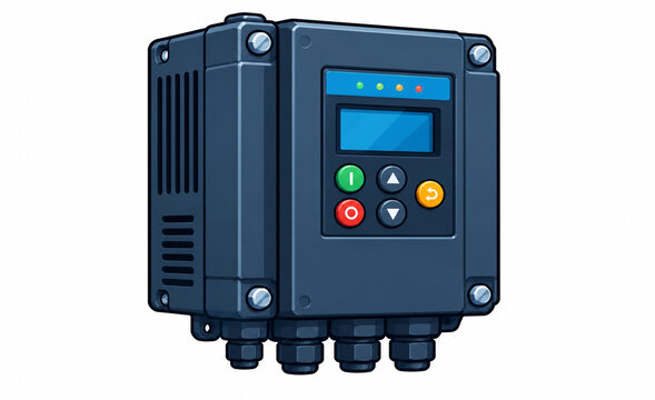 Electronic Pump Controller Unit with LCD Display Icon