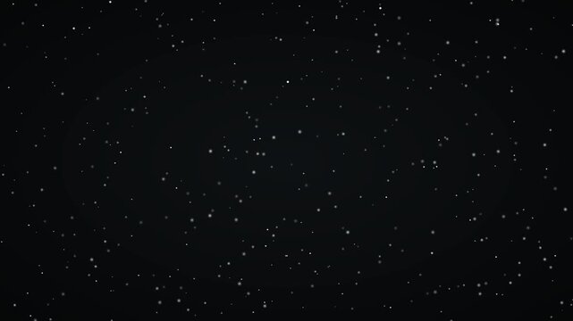 Cinematic soft focus macro snowfall with blurred bokeh snowflakes drifting in wind, winter 4K video loop backdrop.
