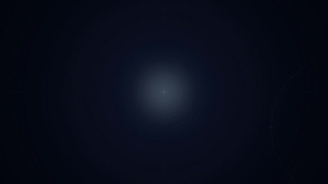 HUD radar scanner rotating rings seamless loop motion background