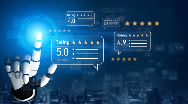 AI enhances customer review and rating system by analyzing review, rating, and customer feedback for deeper trust insights Vouch