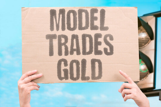 "Model trades gold" Commodity algorithms exploit price inefficiencies. MODEL. TRADES. GOLD. COMMODITY. ALGORITHMS.