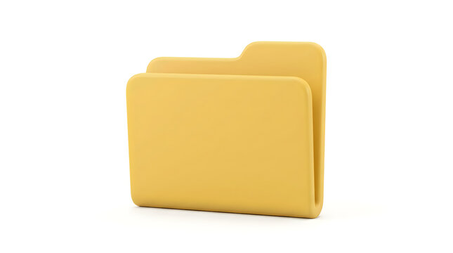 Yellow folder icon with corner tab