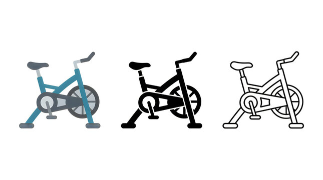 Three exercise bikes for home workout