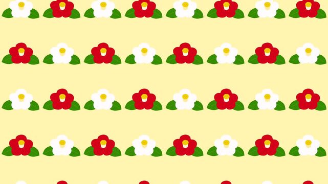 Camellia Pattern Animation