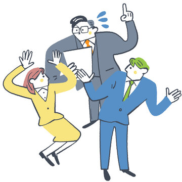 見守り方に戸惑う上司と距離を取る若手社員 ハラスメント防止とコンプライアンスで指導が萎縮する職場 肩越し
