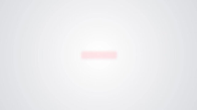 Hold to delete button animation with red progress bar on white