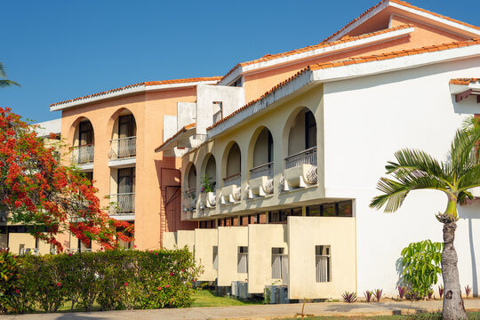 Cuba, Varadero, May 22, 2024. Hotels and Views of Varadero on the island of Cuba