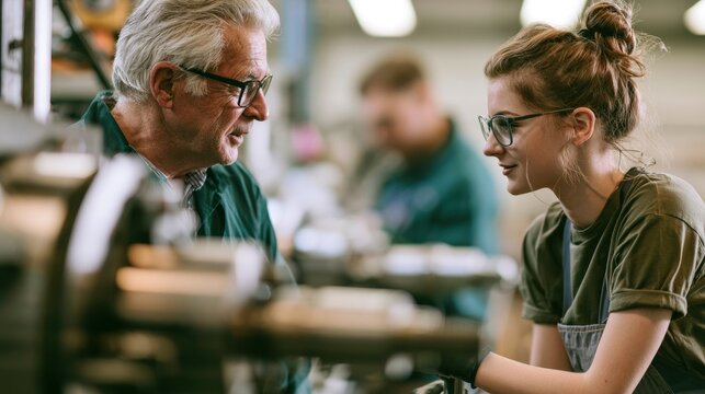 Knowledge Sharing Between Mentor and Apprentice in Workshop Environment