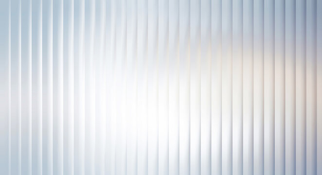 Vertical white ribbed texture with soft light and shadow gradient