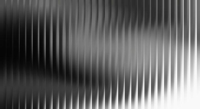Vertical black and white gradient stripes with blurred texture