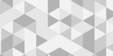 Obraz premium vector overlap randomly element modern layout diamond triangle mosaic paper. white and gray low polygon web brochure layer space texture background.
