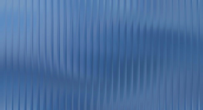 Blue vertical stripes with soft wavy distortion and gradient effect