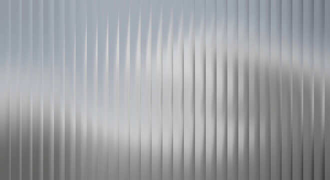 Vertical fluted glass texture with soft grey and white highlights