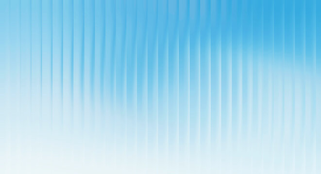 Abstract background, with vertical blue, stripes and white gradient