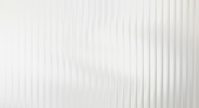 Vertical white ribbed texture with soft shadows and light gradients