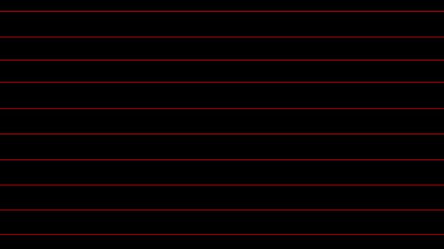 Minimalist horizontal line pattern transparent background, abstract motion graphics animation .
