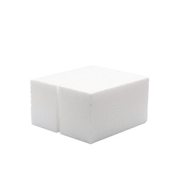 Rigid Foam Insulation Sample with Exposed Cellular Cross Section