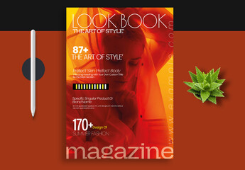 Fashion Magazine Cover Template