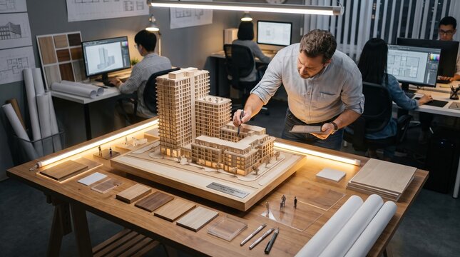 Architectural 3D Model Making Studio