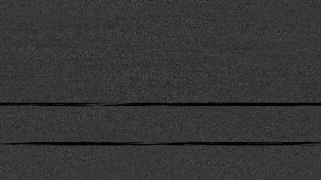 tv screen noise animation. Static scanline bad signal TV. Broadcast error. 4K Resolution